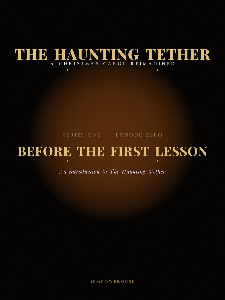 A Christmas Carol Reimagined as The Haunting Tether Flagship Podcast Series
